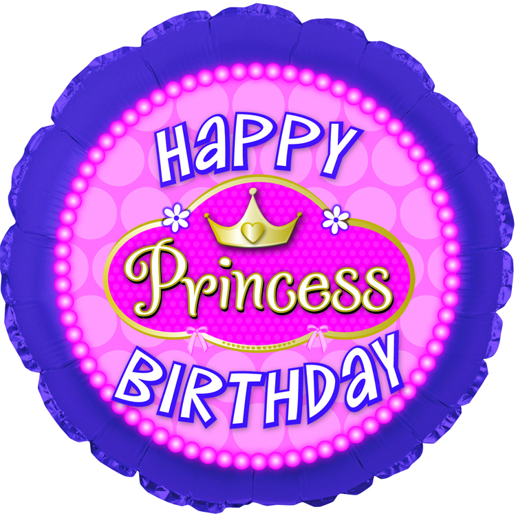 Happy Birthday Princess Pink Pearls